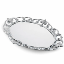 Fleur-De-Lis Oval Serving Tray by Arthur Court Designs