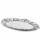 Fleur-De-Lis Oval Serving Tray by Arthur Court Designs