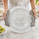Grape Glass Salad Bowl by Arthur Court Designs