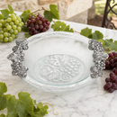 Grape Glass Salad Bowl by Arthur Court Designs