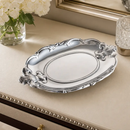 Fleur-De-Lis Oval Tray by Arthur Court Designs