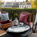 Fleur-De-Lis Oval Tray by Arthur Court Designs