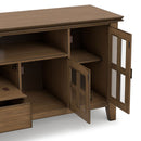 Artisan - TV Media Stand - Rustic Natural Aged Brown
