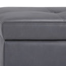 Oregon - Contemporary Storage Ottoman Bench With Tray by Unique Piece Furniture