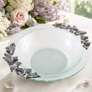 Butterfly Glass Salad Bowl by Arthur Court Designs