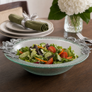 Butterfly Glass Salad Bowl