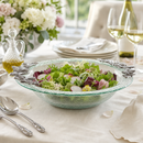 Butterfly Glass Salad Bowl
