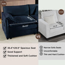 Modern Oversized Accent Chair, Comfy Single Sofa With Large Seat (Set of 2) by HouseOfZazla