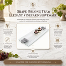 Grape Oblong Tray by Arthur Court Designs