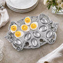 Fleur-De-Lis Deviled Egg Holder by Arthur Court Designs