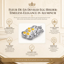 Fleur-De-Lis Deviled Egg Holder by Arthur Court Designs