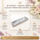 Butterfly - Oblong Tray 18 x 6