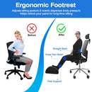 Under Desk Ergonomic Footrest for Home Office by LJGDeals