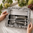 Grape Flatware Caddy by Arthur Court Designs