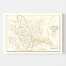 Vintage Map of Chelsea, Massachusetts 1876