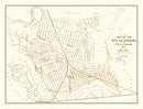 Vintage Map of Chelsea, Massachusetts 1876