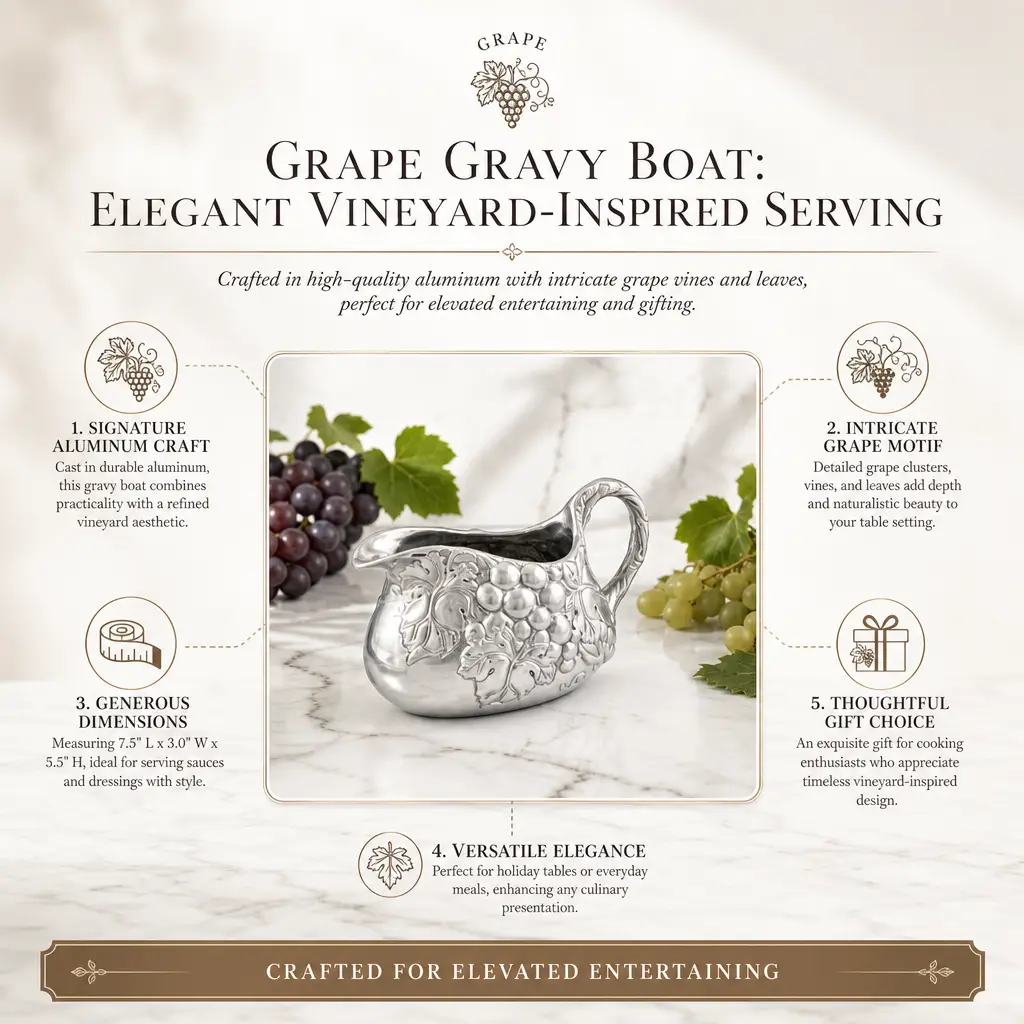 Grape Gravy Boat, photo 13 of 13