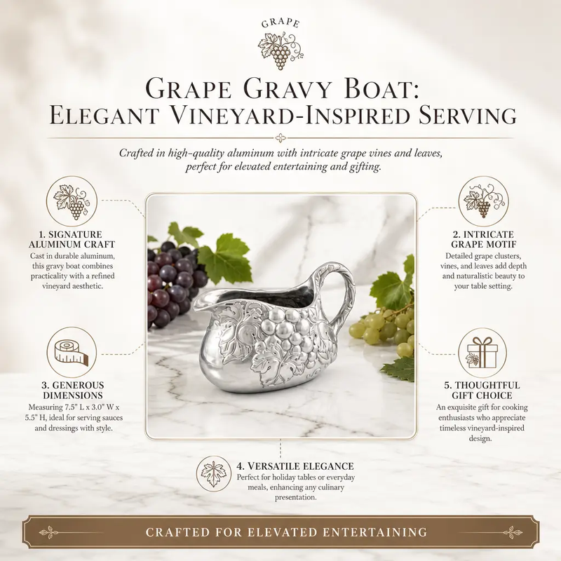 Grape Gravy Boat, photo 13 of 13