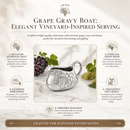 Grape Gravy Boat by Arthur Court Designs