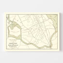 Vintage Map of Jamaica Park, Massachusetts 1876