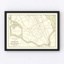Vintage Map of Jamaica Park, Massachusetts 1876