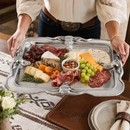 Longhorn Platter Large by Arthur Court Designs