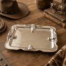 Longhorn Platter Large by Arthur Court Designs