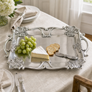 Fleur-De-Lis Rectangle Tray by Arthur Court Designs