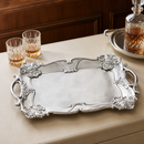 Fleur-De-Lis Rectangle Tray by Arthur Court Designs