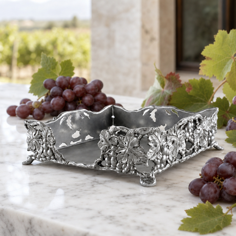 Grape Luncheon Napkin Box, photo 2 of 11