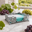 Grape Luncheon Napkin Box by Arthur Court Designs