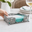 Grape Luncheon Napkin Box by Arthur Court Designs