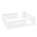 Platform Bed With Guardrail by Unique Piece Furniture