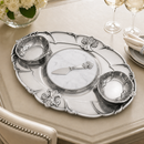 Fleur-De-Lis Tray Entertainment by Arthur Court Designs