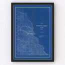 Vintage Map of Shoshone County, Idaho 1907