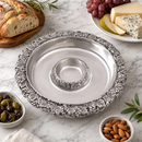 Chilling Appetizer and Seafood Serving Bowl - Grape Pattern by Arthur Court Designs