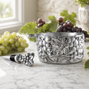 Grape Wine Caddy and Stopper Set by Arthur Court Designs