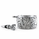 Grape Wine Caddy and Stopper Set by Arthur Court Designs