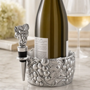 Grape Wine Caddy and Stopper Set by Arthur Court Designs