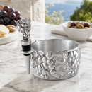 Grape Wine Caddy and Stopper Set by Arthur Court Designs