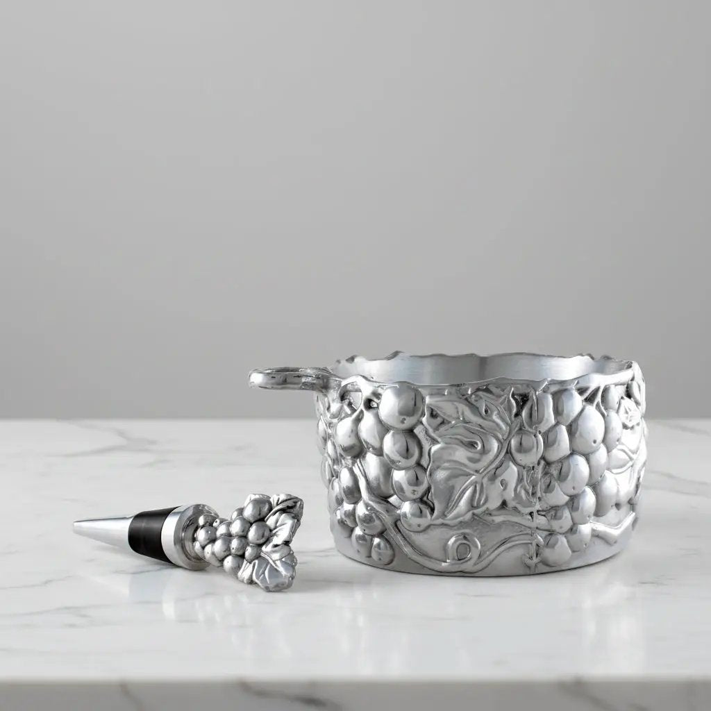 Grape Wine Caddy and Stopper Set, photo 10 of 11