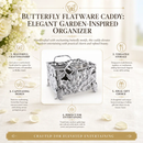 Butterfly Flatware Caddy by Arthur Court Designs