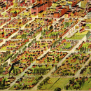Vintage Map of Salt Lake City, Utah 1891