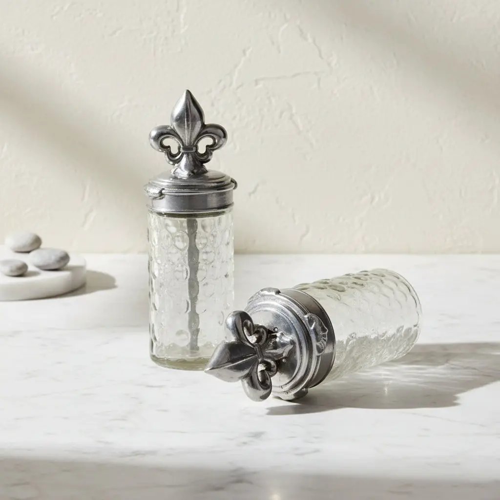 Fleur-De-Lis Salt and Pepper Set, photo 14 of 15