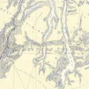 Vintage Map of Atlin Mining District, 1899