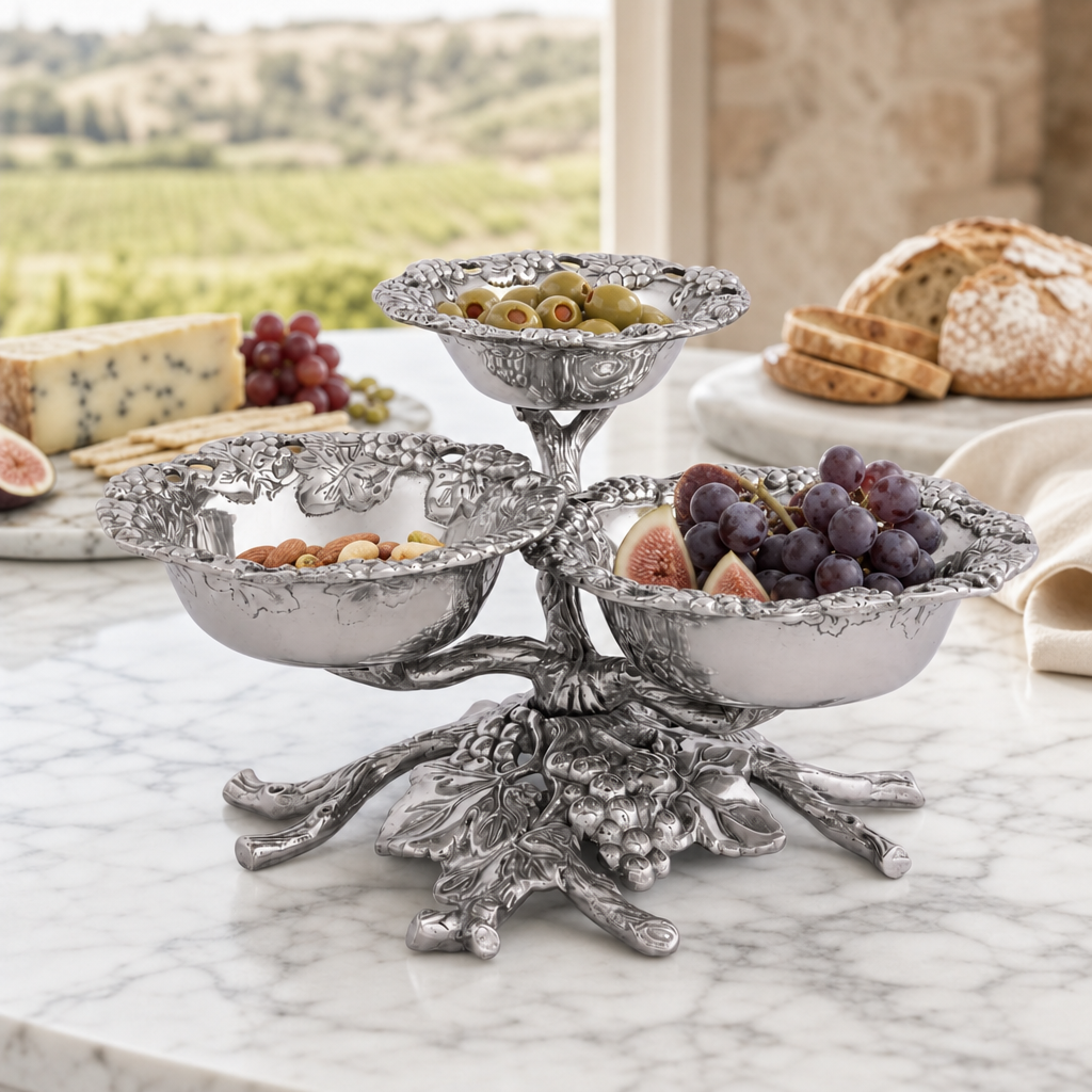 Grape 3-Tiered Bowl, photo 6 of 10