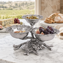 Grape 3-Tiered Bowl by Arthur Court Designs