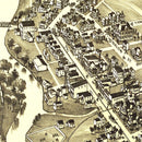 Vintage Map of Lindsey, Pennsylvania 1895