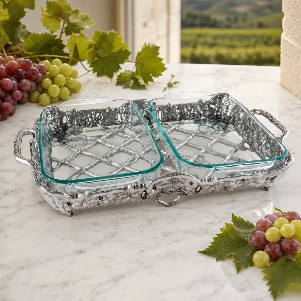 Grape Pyrex Holder 2qt, photo 2 of 11