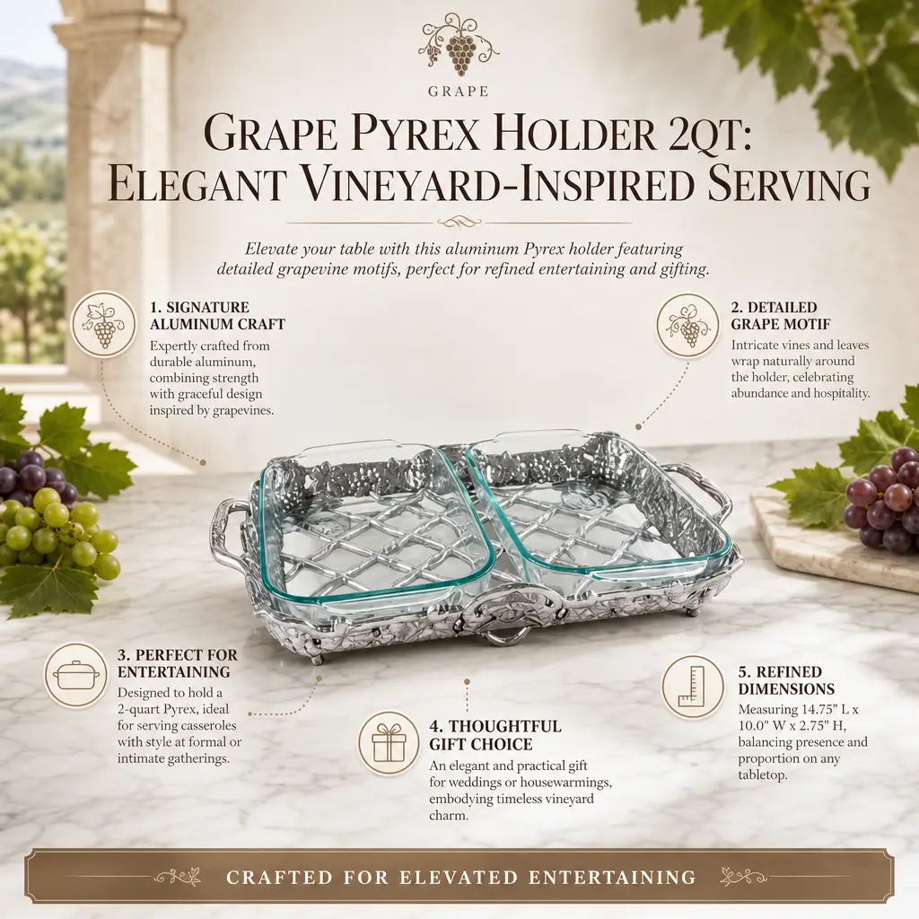 Grape Pyrex Holder 2qt, photo 11 of 11